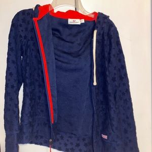 USA full zip vineyard vines jacket